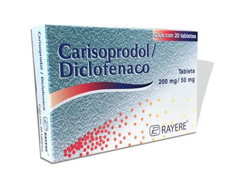 diclofenaco con carisoprodol
